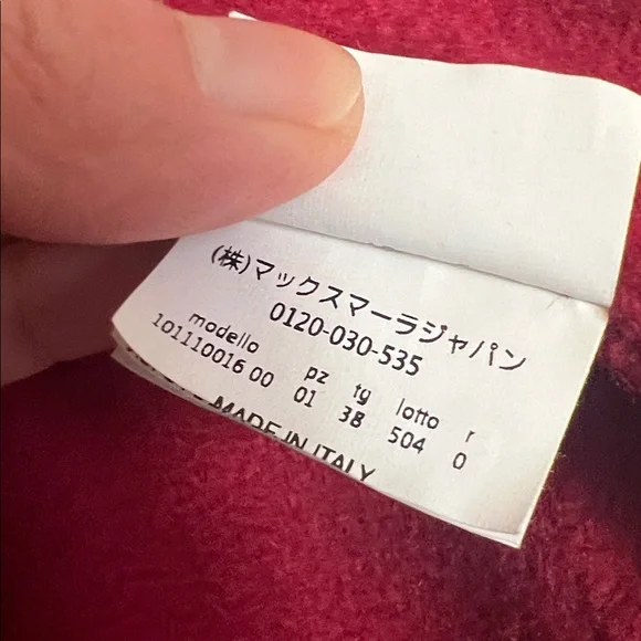 MaxMara Ludmilla Icon Coat Cashmere, Size 38 - Picture 9 of 9